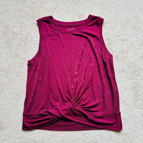 Banana Republic front twist sleeveless tank - Picture 1 of 2